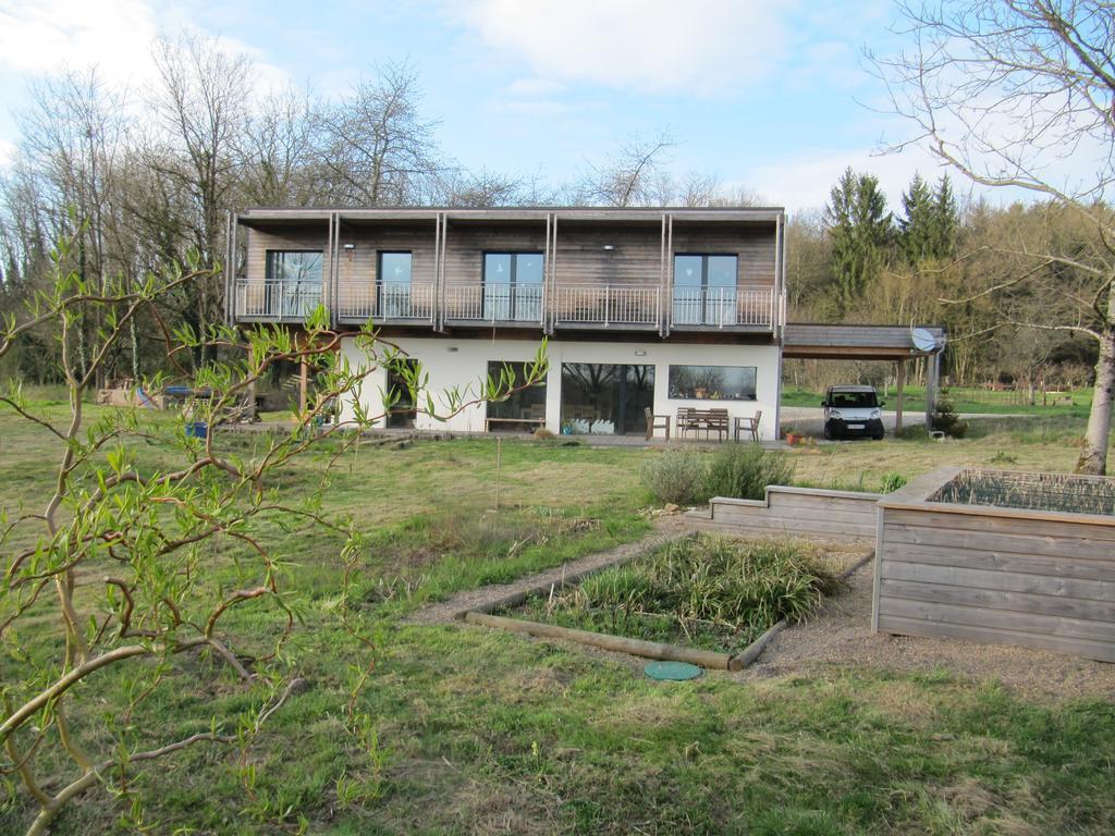 Les Gourmandises Bio Bed and Breakfast Recologne  Exteriör bild